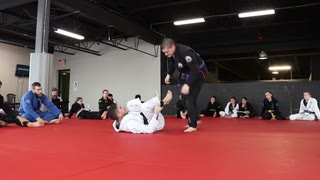 Leg Drag Defense to Triangle Choke