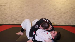 Side Control Escape to Turtle Attack